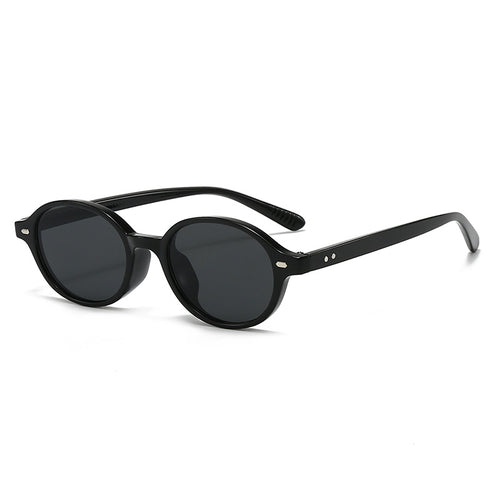 Zeitgenössische runde Rahmen Sonnenbrille