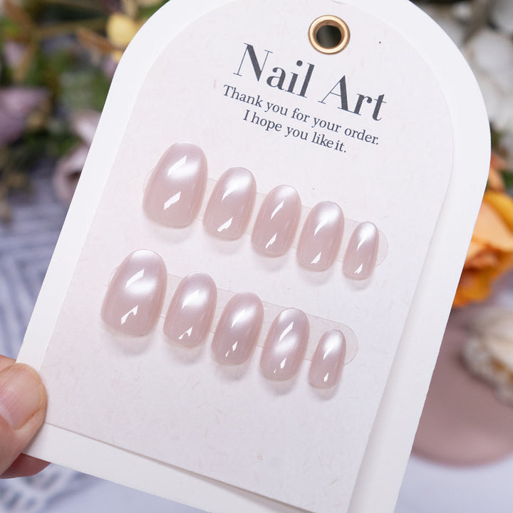Natürlich Glänzendes Nagelset
