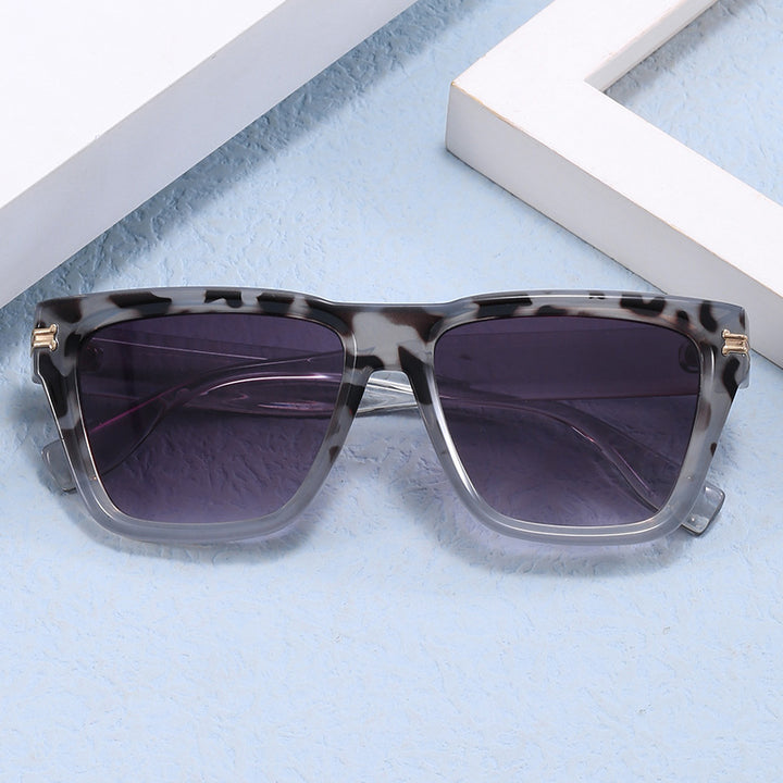 Damen Quadratische Designer-Sonnenbrille Karnz