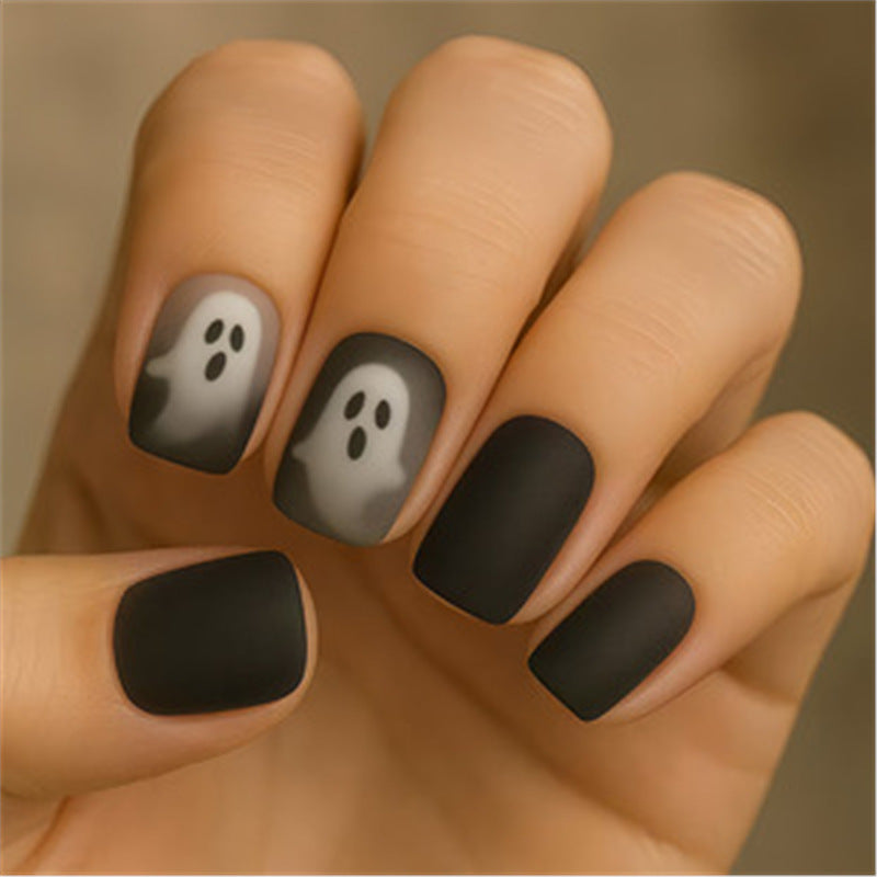 Künstlerisches Press-On-Nagelset mit Premium-Verzierungen Karnz