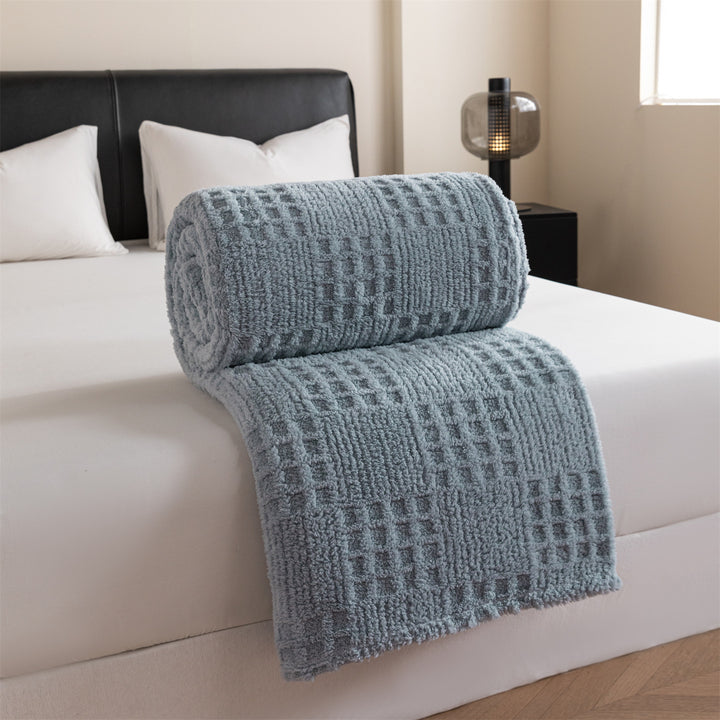 Damen Gemütliche und elegante Plaid-Decke Karnz
