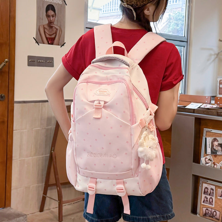 Stylischer Schulrucksack mit Sternenmuster Karnz