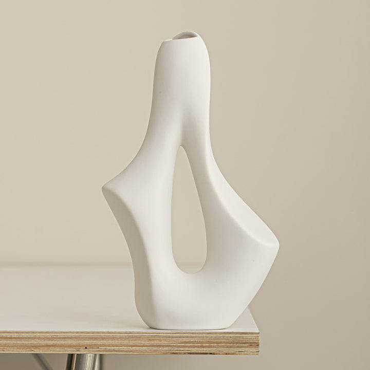 Künstlerische abstrakte Vase