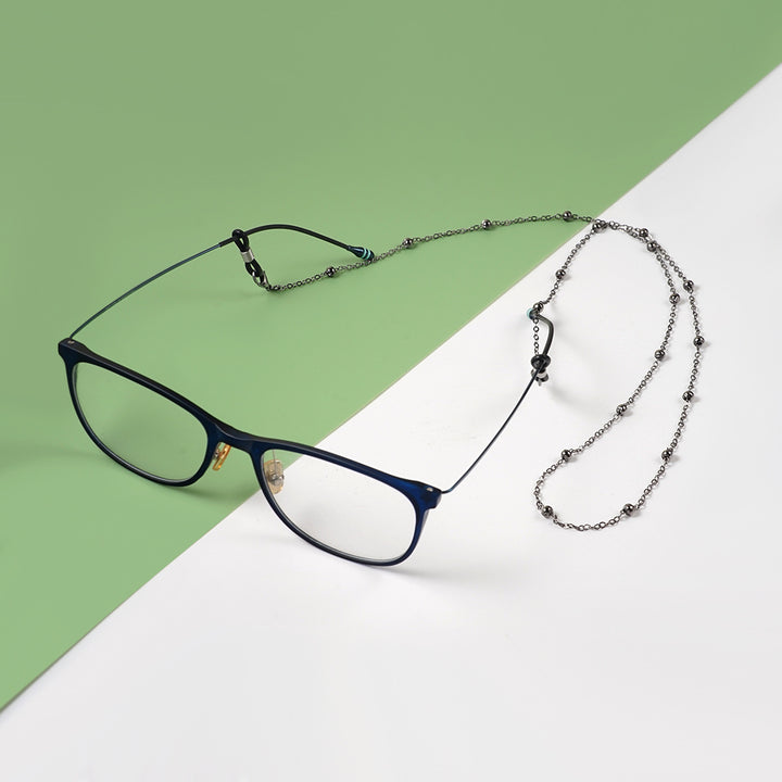 Elegante Perlen Brillen Kette Karnz