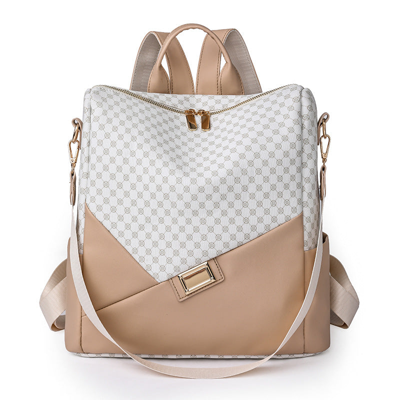 Stylische geometrisch gemusterte Rucksack