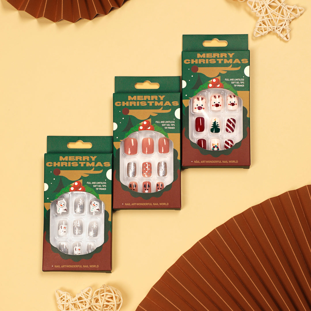 Kreative Weihnachtsnagelkunst Karnz
