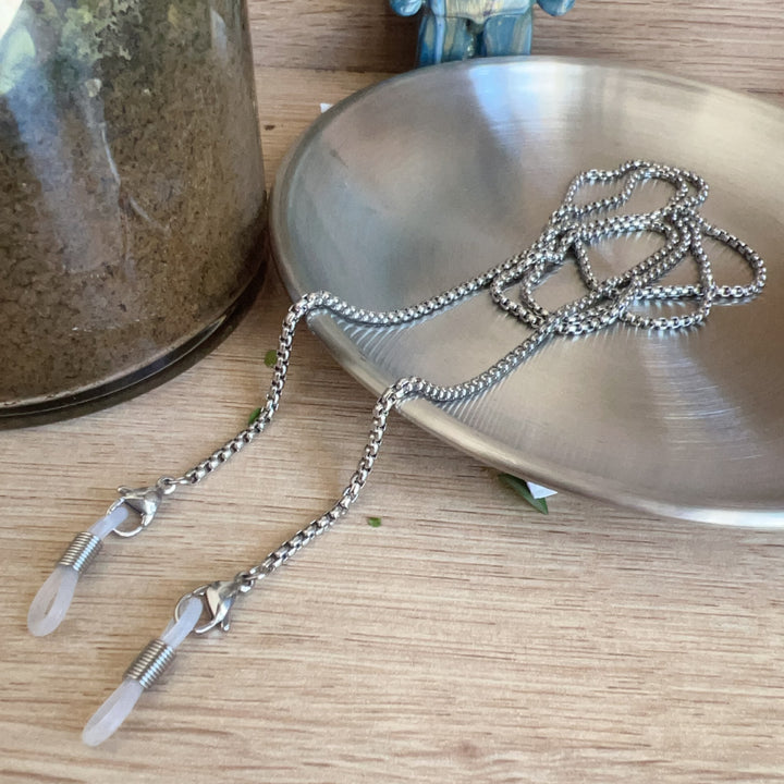 Premium Metall Brillen Kette Karnz