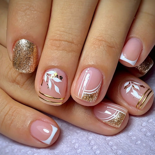 Elegante dekorative Acryl-Nagelkunst-Verzierungen Karnz