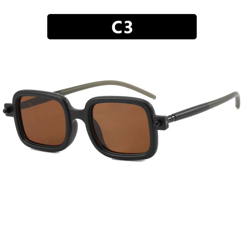 Damen quadratische Sonnenbrille mit auffälligem und modernem Design Karnz