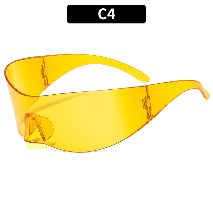 Futuristische Visor Sonnenbrille