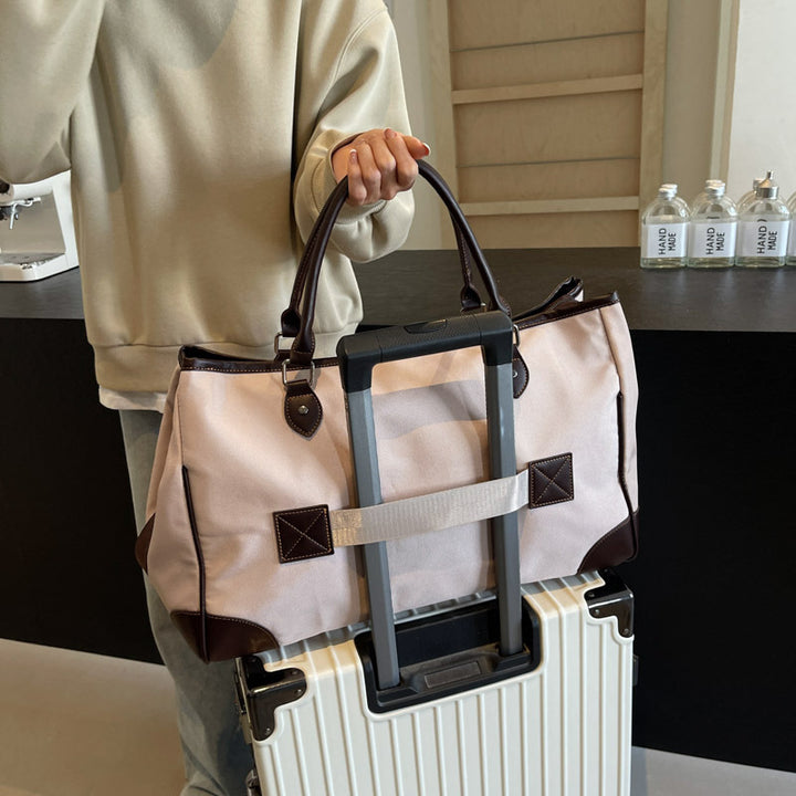Stilvolle Wochenendausflug Duffel Tasche Karnz
