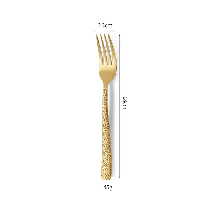 Stilvolles und Farbenfrohes Besteckset Aus Edelstahl Karnz