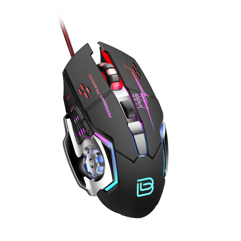 Gaming-Maus mit Präzisem Sensor und Rgb-Beleuchtung Karnz