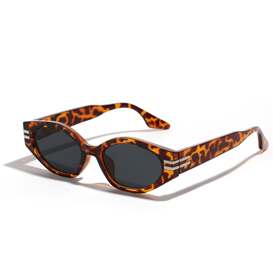 Damen geometrische Sonnenbrille im ikonischen Design Karnz