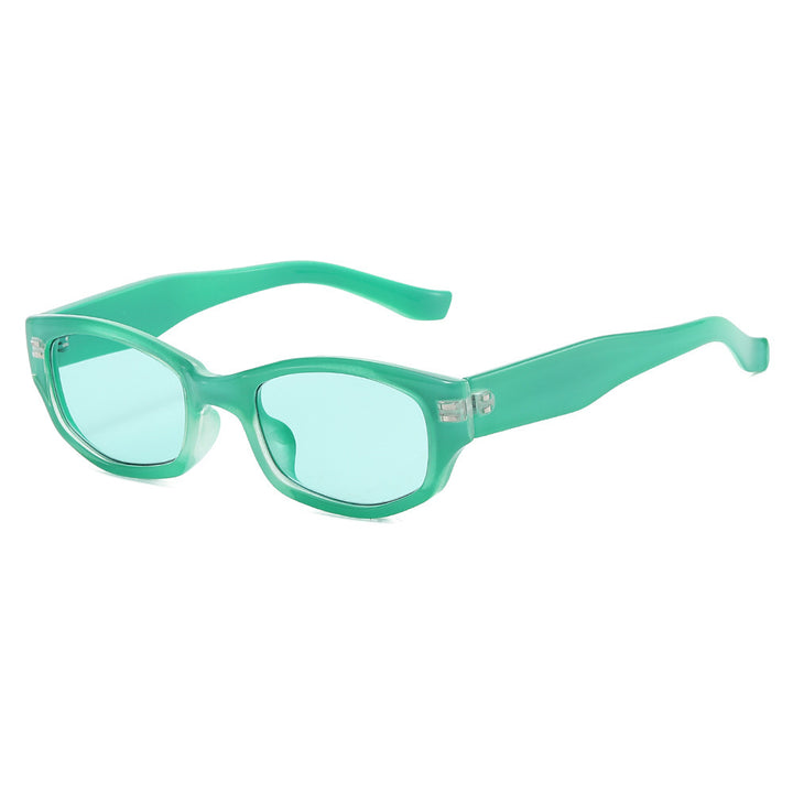 Chic Übergroße Rechteckige Sonnenbrille Karnz