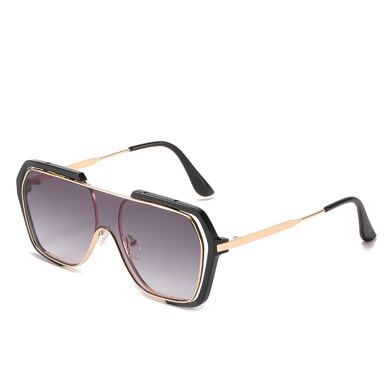 Statement Übergroße Winkelsonnenbrille Karnz