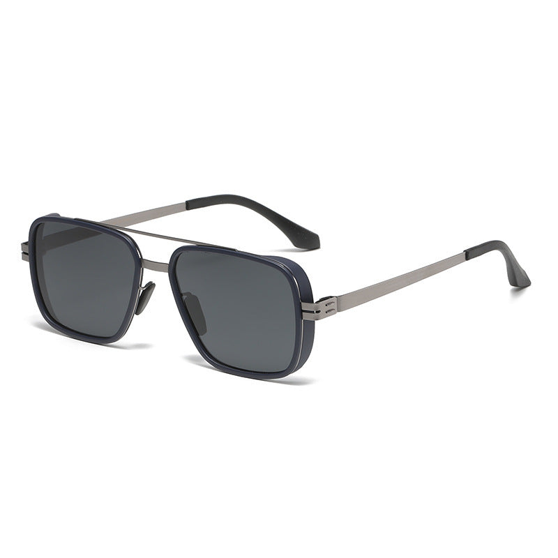 Herren Premium Sonnenbrille im modernen quadratischen Design Karnz