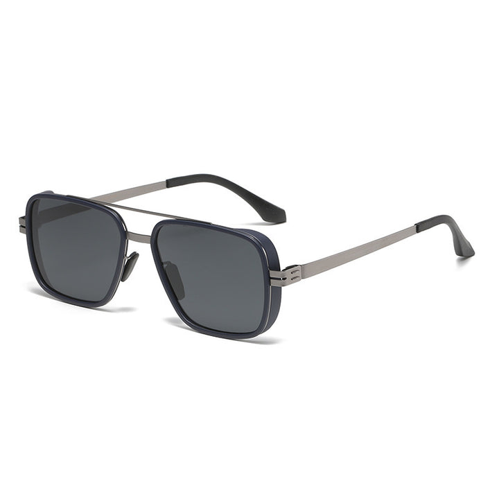 Herren Premium Sonnenbrille im modernen quadratischen Design Karnz