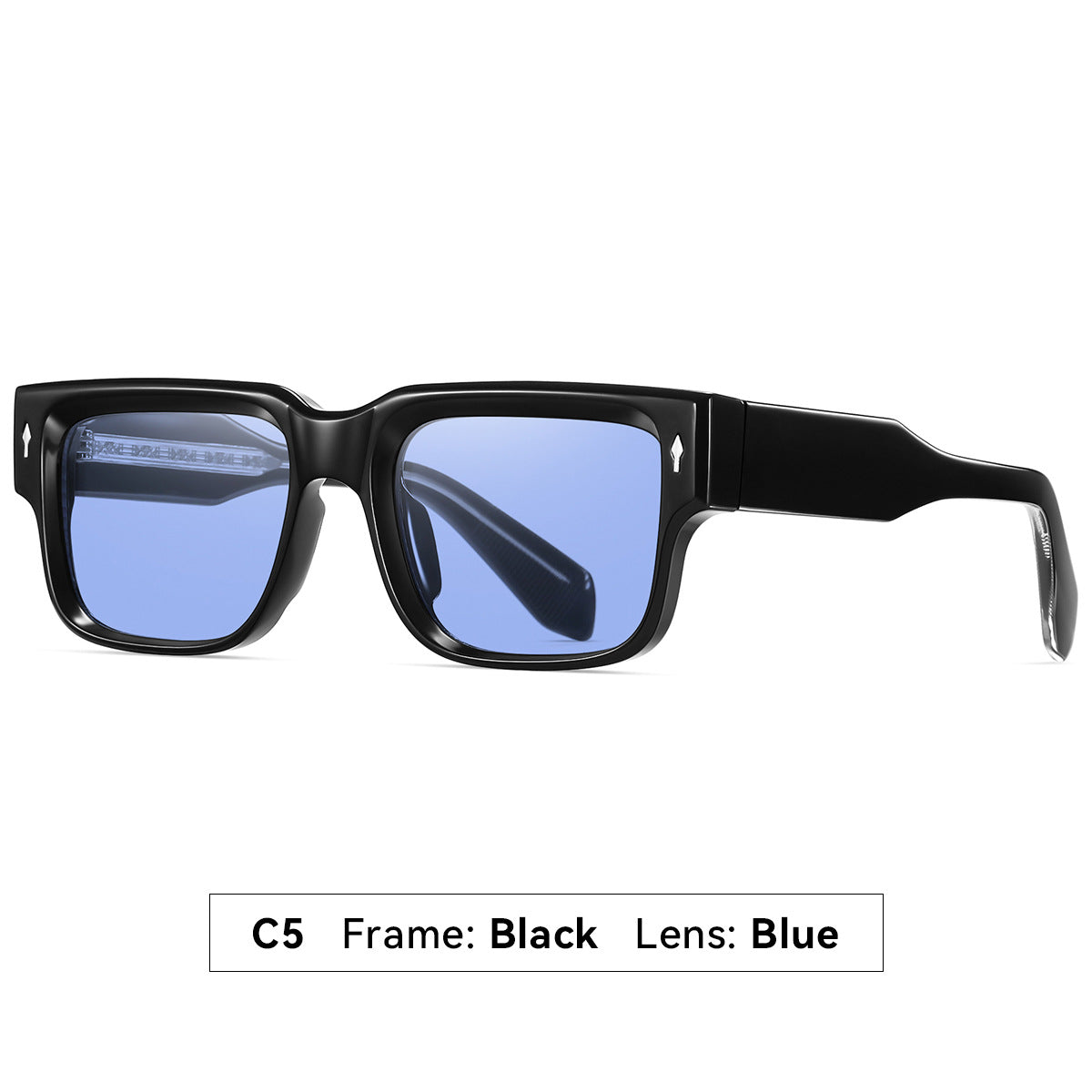 Damen Sonnenbrille im modernen, kantigen Design Karnz