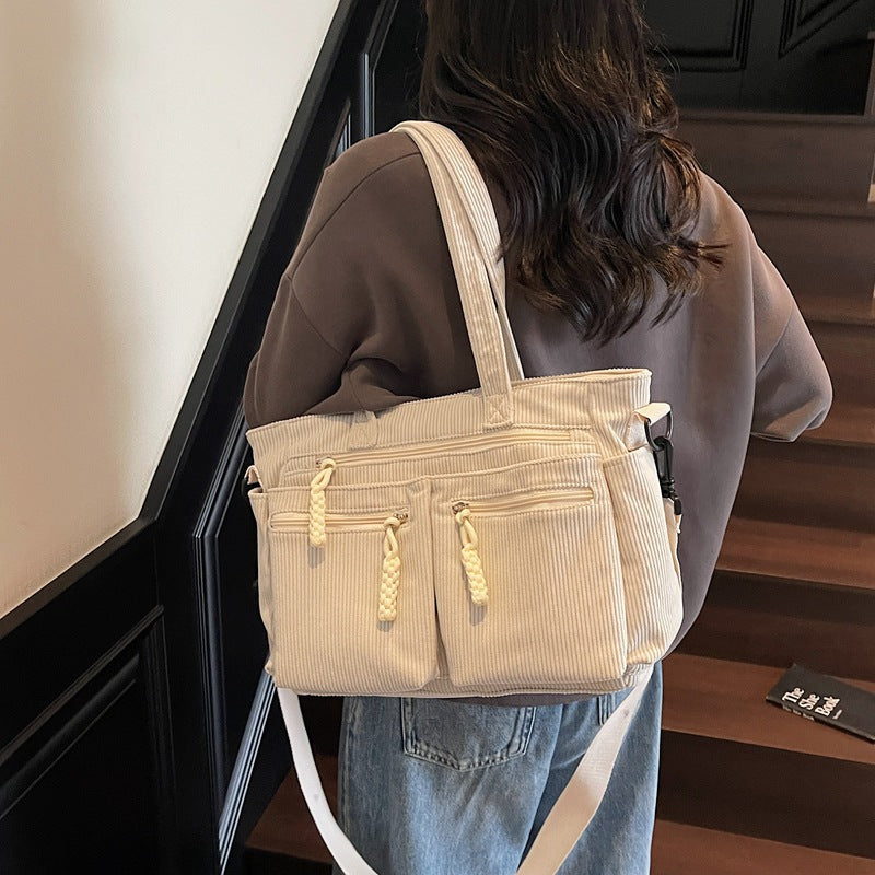 Stylische Mehrfach-Taschen-Tragetasche Karnz