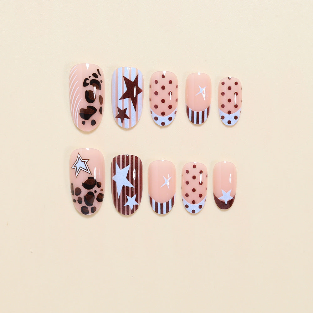 Künstlerisches Muster Nagelkunst Set Karnz