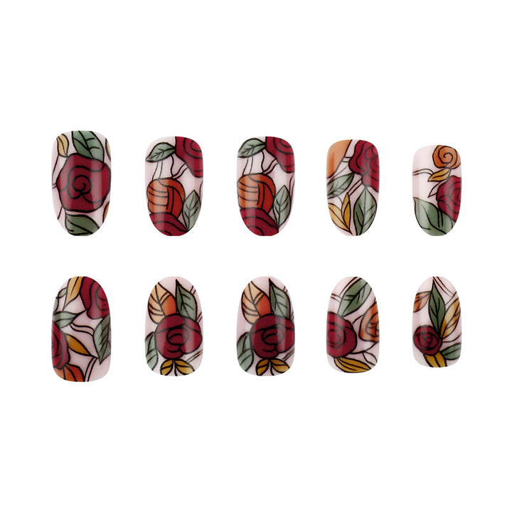 Floral Design Nagelkunst Set Karnz