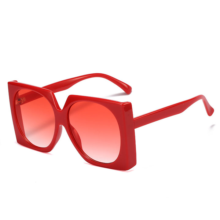Oversized Geometrischer Rahmen Sonnenbrille Karnz 1787812482