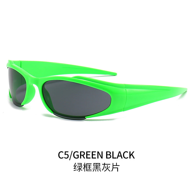 Damen Sportliche Hochgeschwindigkeits-Sonnenbrille Karnz