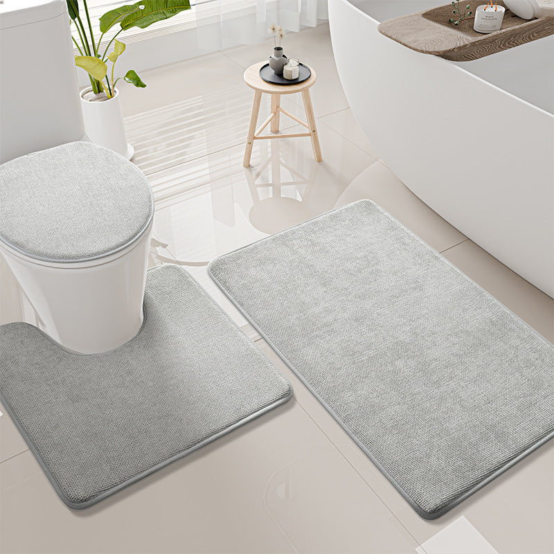 Luxuriöse Weiche Badezimmermatte Set