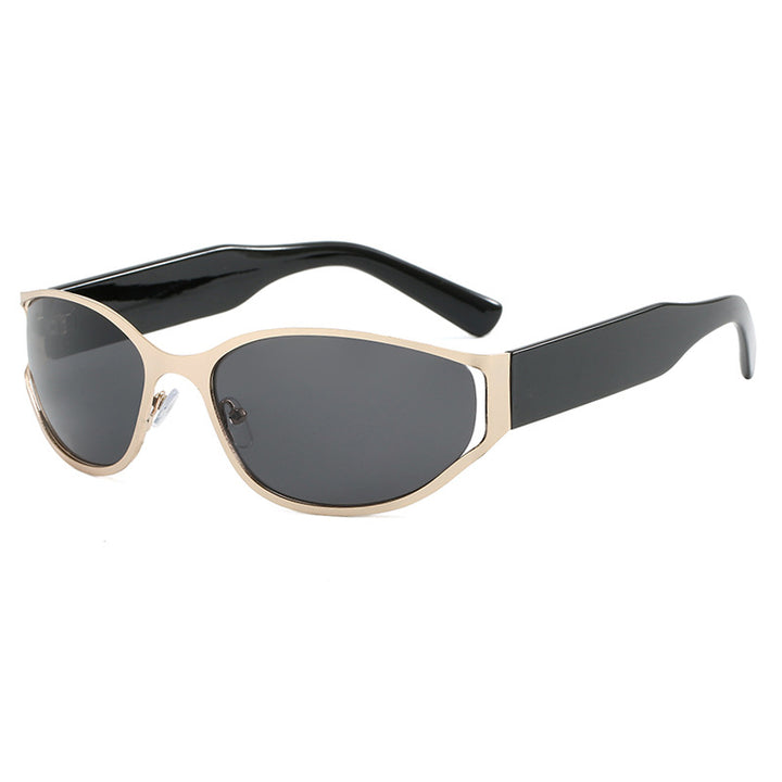 Damen moderne Sonnenbrille mit eleganten Konturen und schützendem UV-Filter Karnz