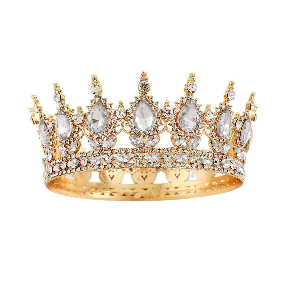 Damen Glamouröse Krone Karnz