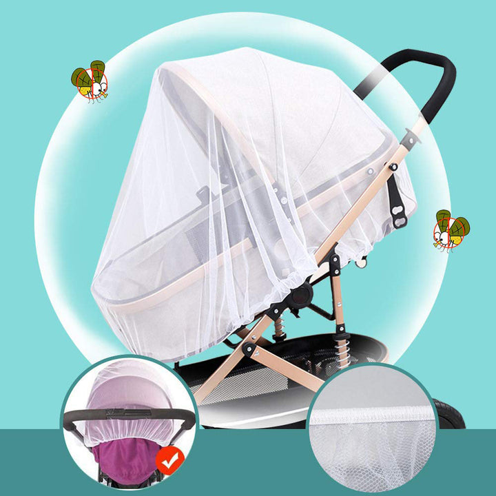 Premium Kinderwagen Mückennetz Karnz