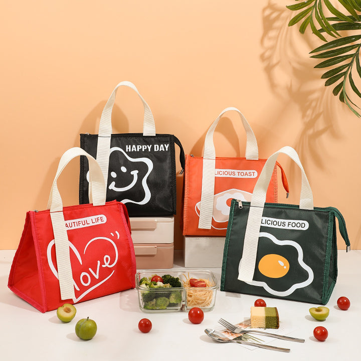 Isolierte Lebensmittelaufbewahrungs-Tasche Karnz