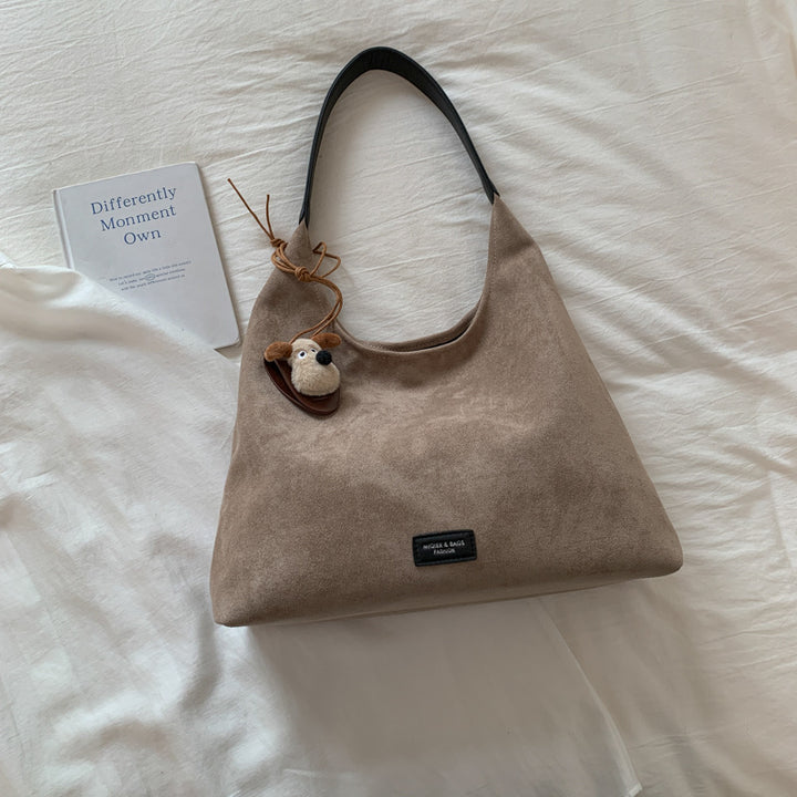 Weiches Wildleder Hobo Bag Karnz