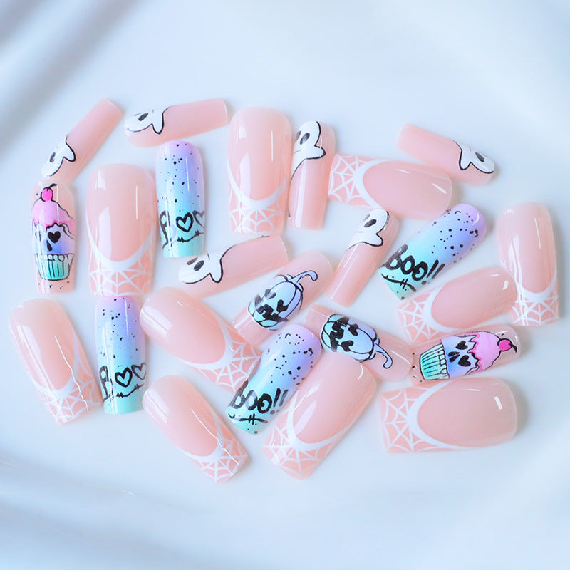 Kreatives Halloween-Themen-Nagelkunst-Set Karnz