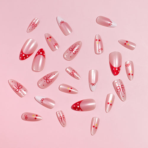 Künstlerisches thematisches Press-On-Nagelset Karnz