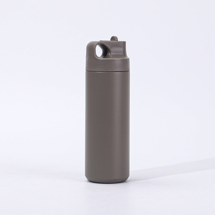 Damen hochwertige Isolier-Trinkflasche mit praktischem Tragegriff Karnz