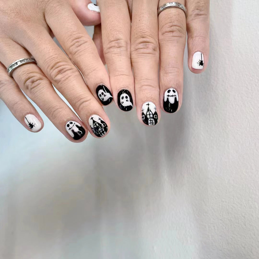 Halloween-Themen Gruselige Nagelkunst-Set