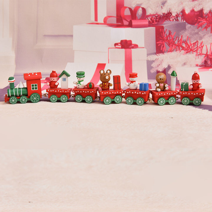Dekorativer Weihnachtszug