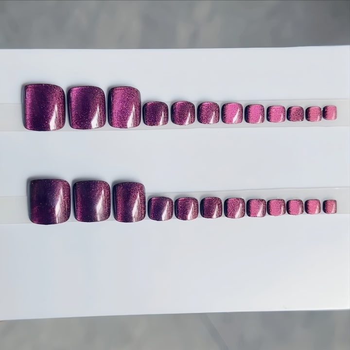 Iridescent Press-On Nail Kollektion Karnz