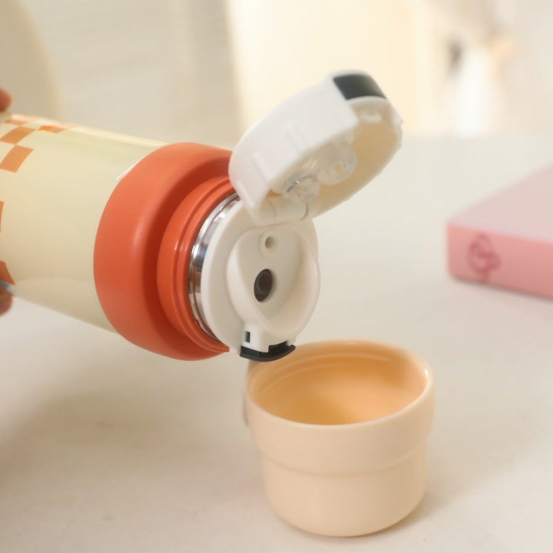 Unisex Thermosflasche mit Tiermotiv Karnz