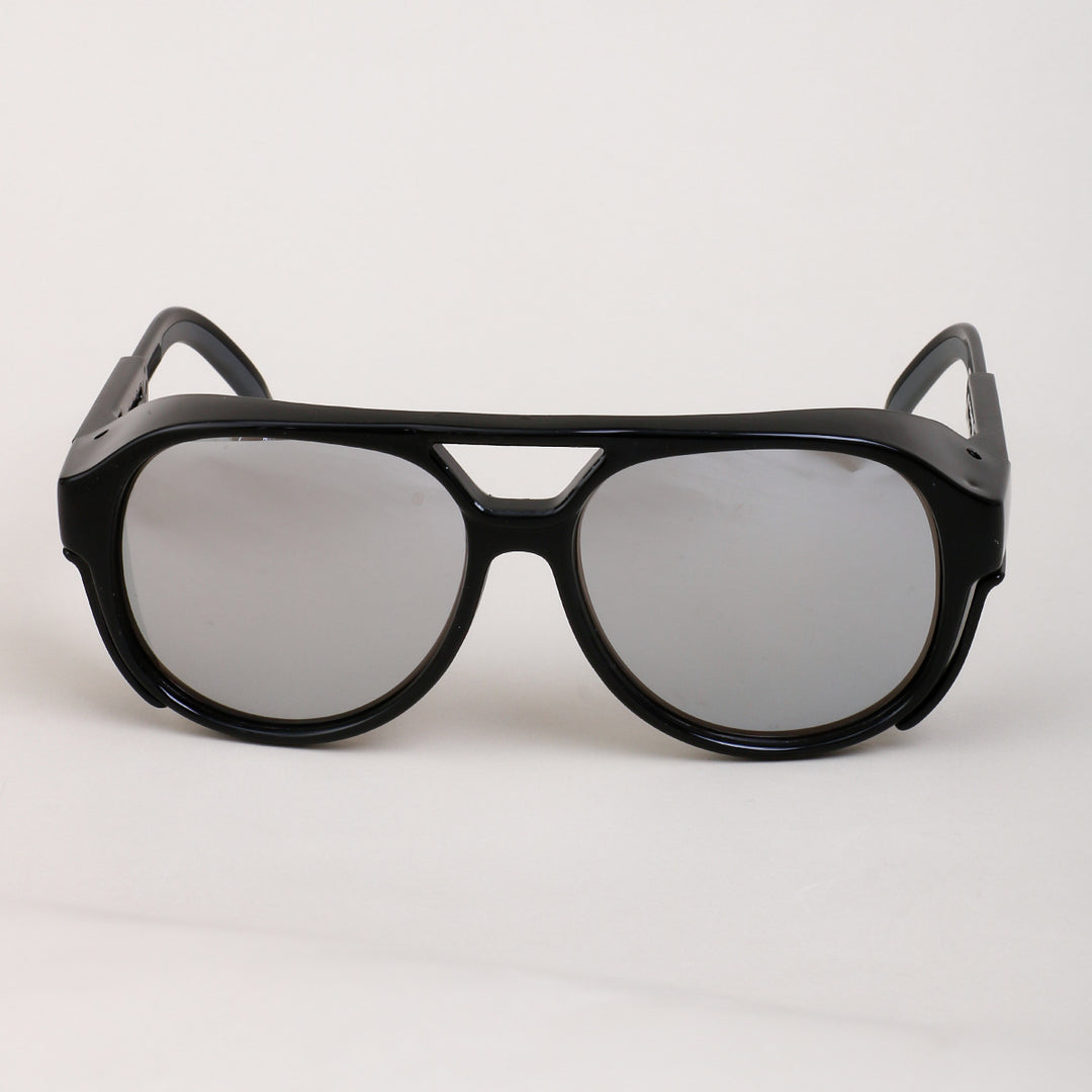 Damen oversized Sonnenbrille im geometrischen Design mit robustem Rahmen und polarisierten Gläsern Karnz