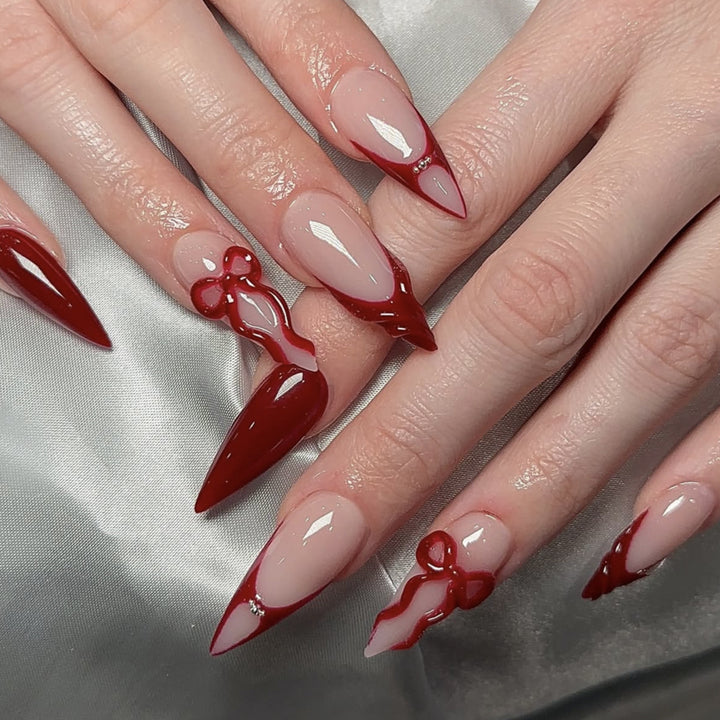 Statement Stiletto Nail Art Extensions Karnz