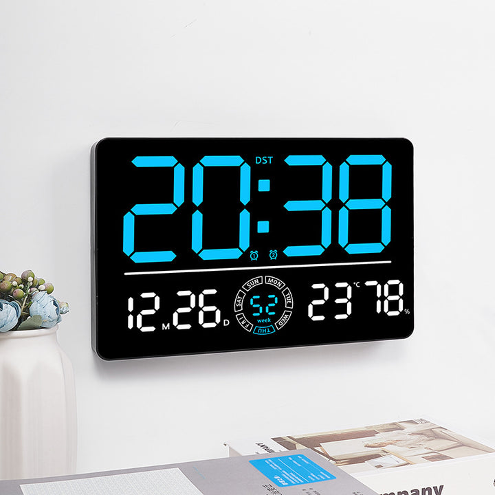 Digitaler Multifunktionswecker mit Hygrometer und Temperaturanzeige Karnz