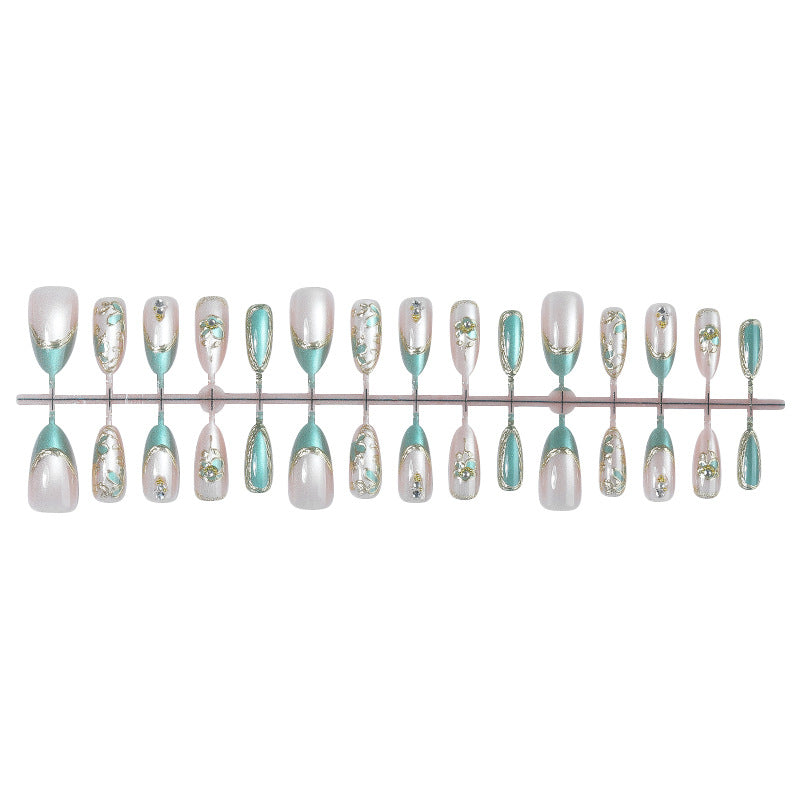Dekoratives Floral Art Press-On Nail Set Karnz