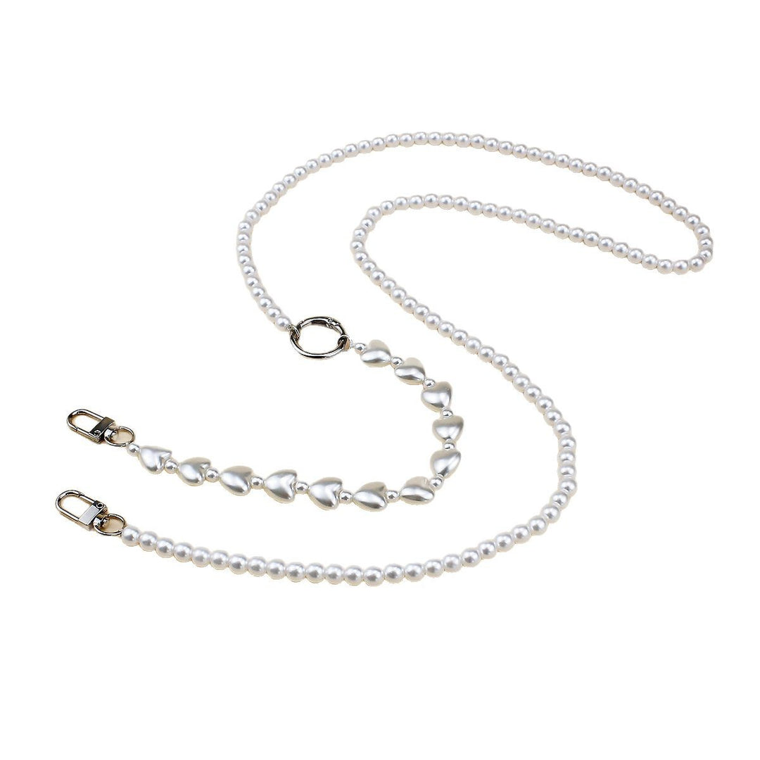 Elegante Perlenstich Halskette Karnz