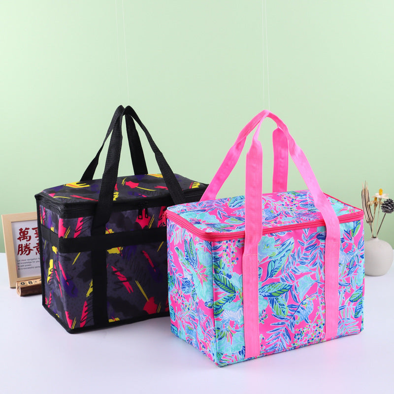 Damen isolierte Kühltasche mit festem Griff Karnz