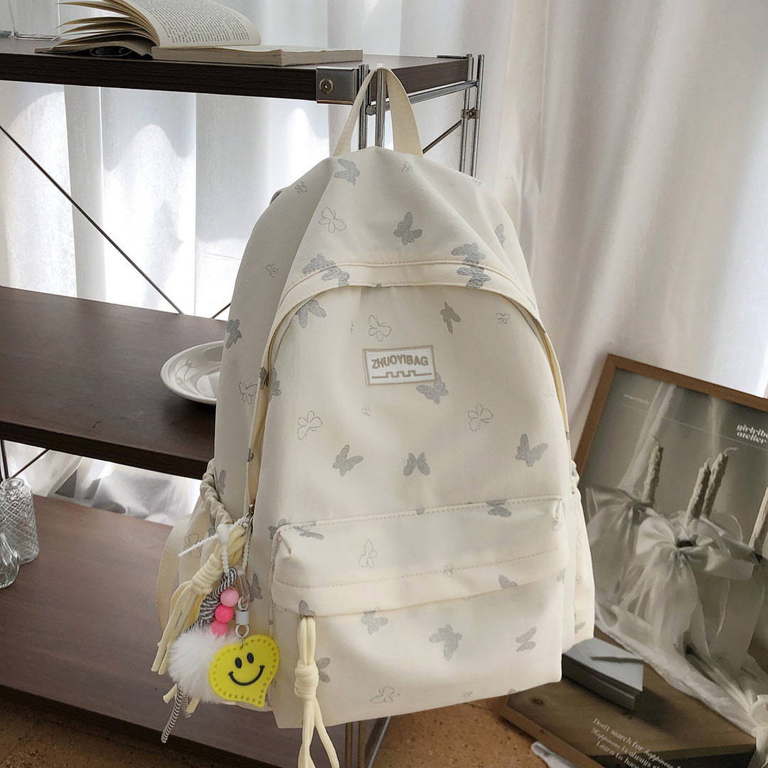 Schmetterlingsdruck Casual Rucksack Karnz