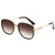 Damen Elegante Pilotensonnenbrille mit hochwertigen Gläsern und stilvollem Metallrahmen Karnz
