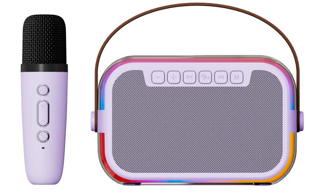Bluetooth Karaoke Lautsprecher und Mikrofon Set Karnz